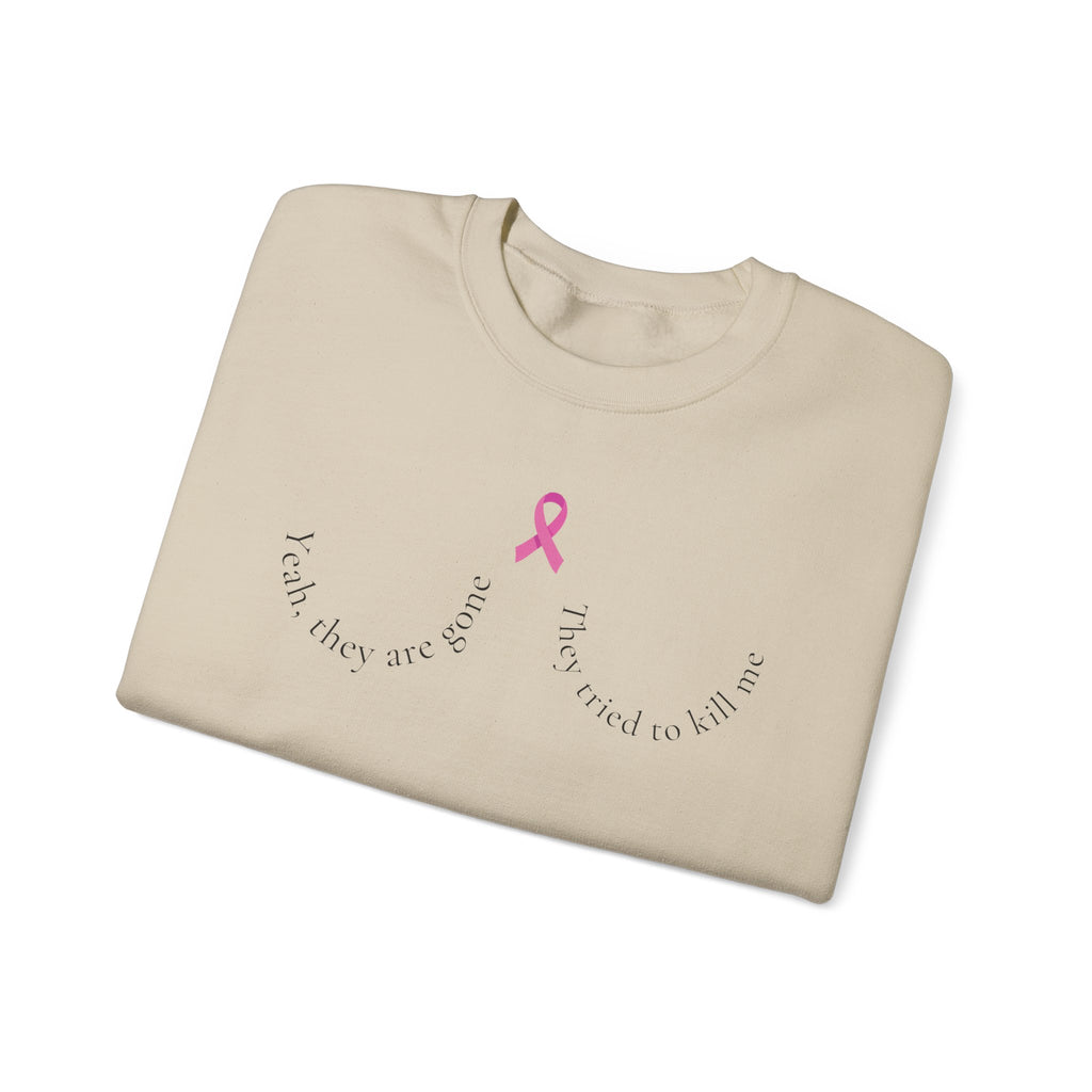 Breast Cancer Awareness Survivor Sweatshirt – Empowerment Crewneck