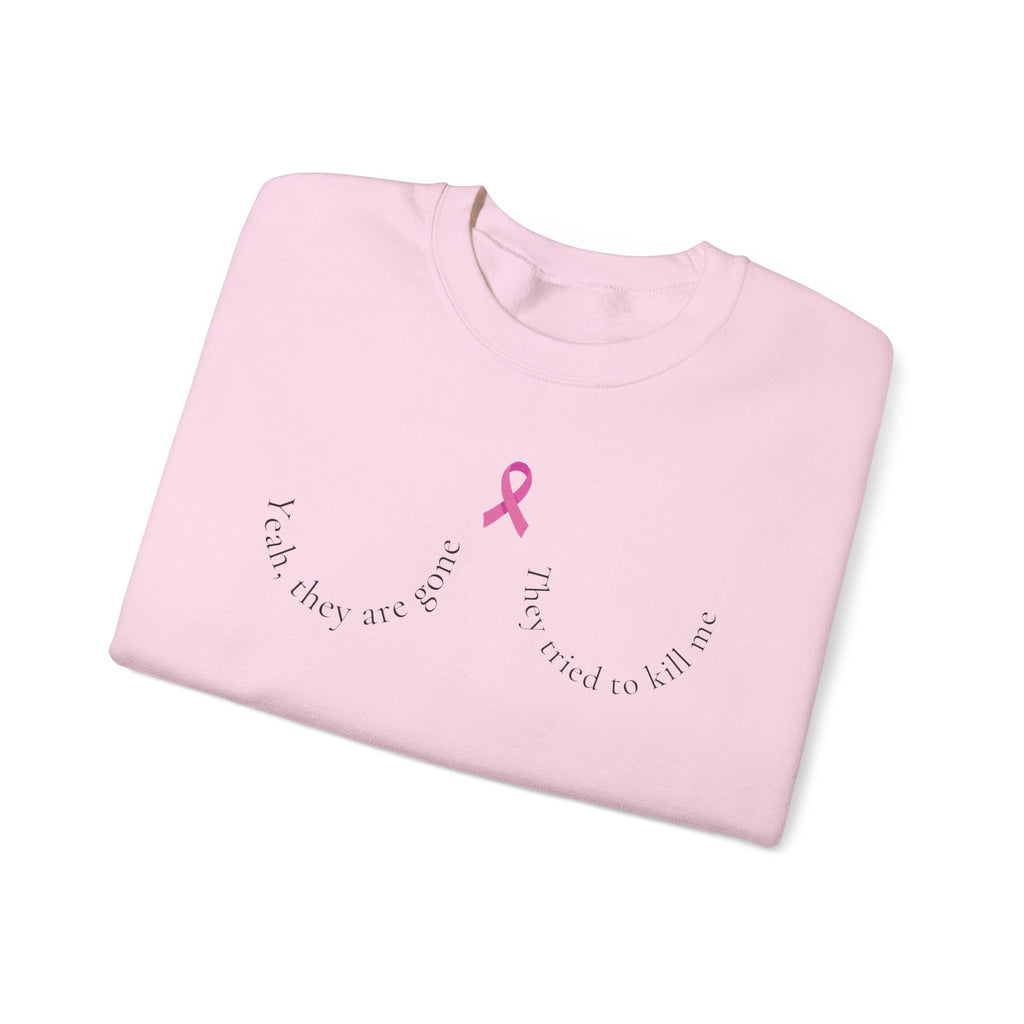 Breast Cancer Awareness Survivor Sweatshirt – Empowerment Crewneck
