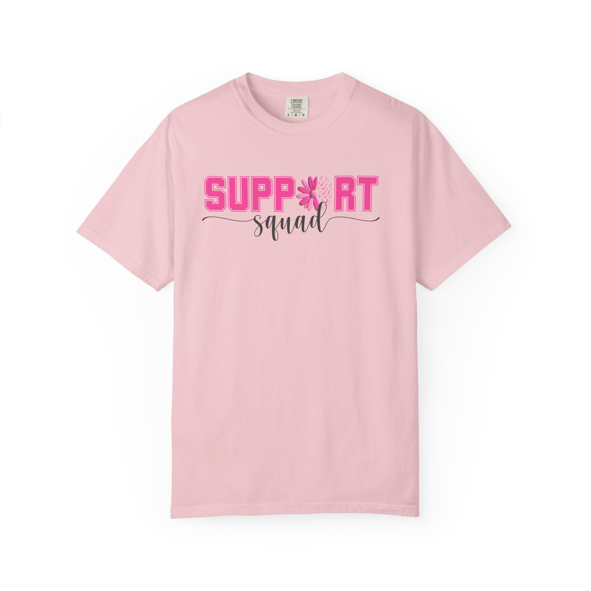 Support Squad Breast Cancer Awareness Tee | Pink Ribbon Support Shirt