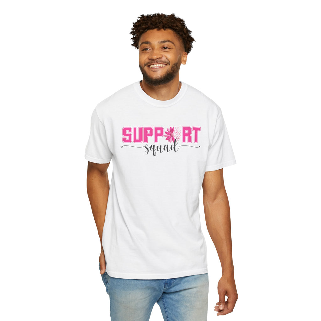 Support Squad Breast Cancer Awareness Tee | Pink Ribbon Support Shirt