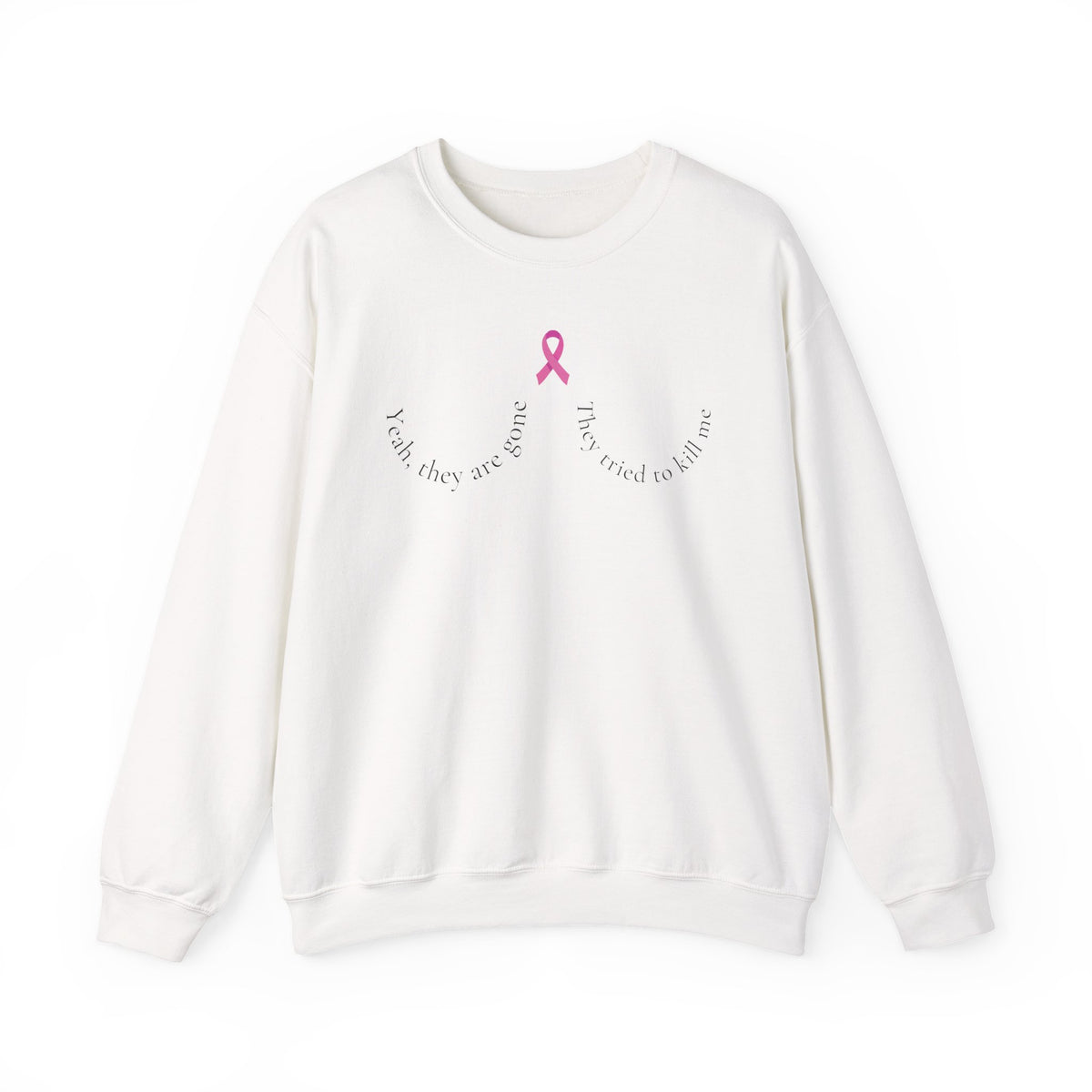 Breast Cancer Awareness Survivor Sweatshirt – Empowerment Crewneck
