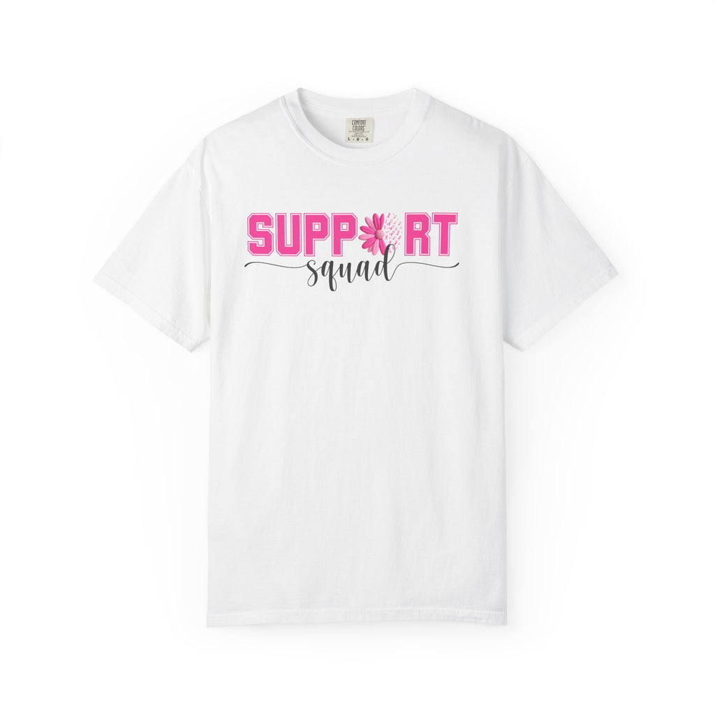 Support Squad Breast Cancer Awareness Tee | Pink Ribbon Support Shirt