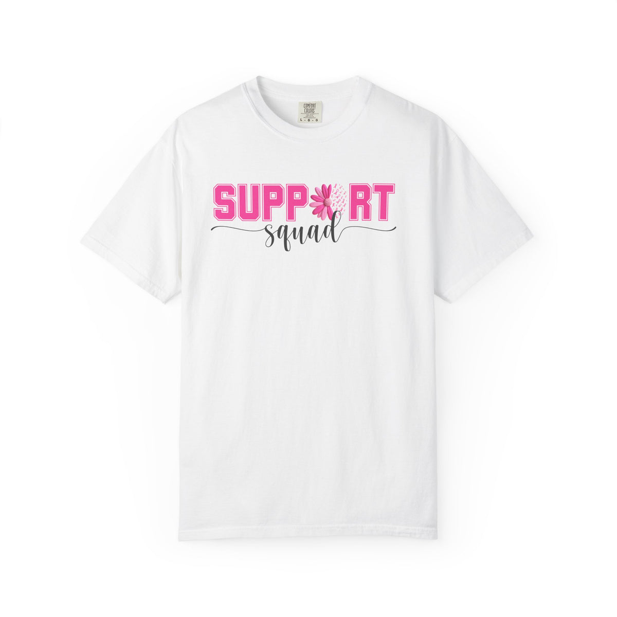 Support Squad Breast Cancer Awareness Tee | Pink Ribbon Support Shirt
