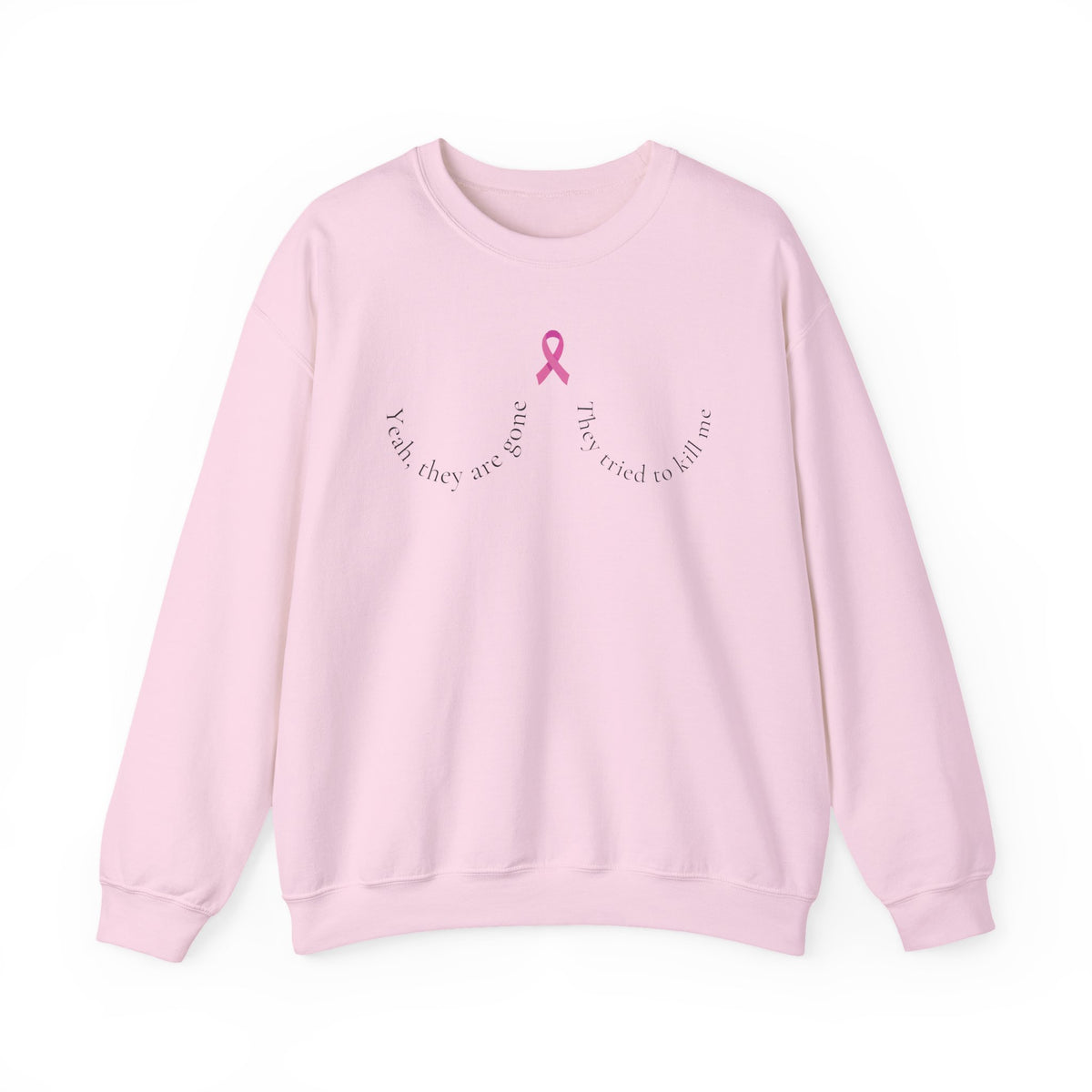 Breast Cancer Awareness Survivor Sweatshirt – Empowerment Crewneck