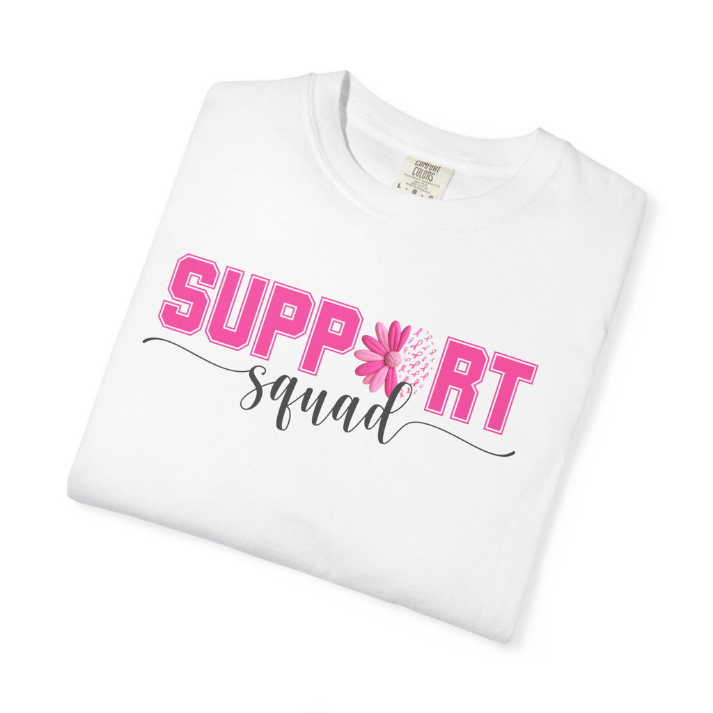 Support Squad Breast Cancer Awareness Tee | Pink Ribbon Support Shirt