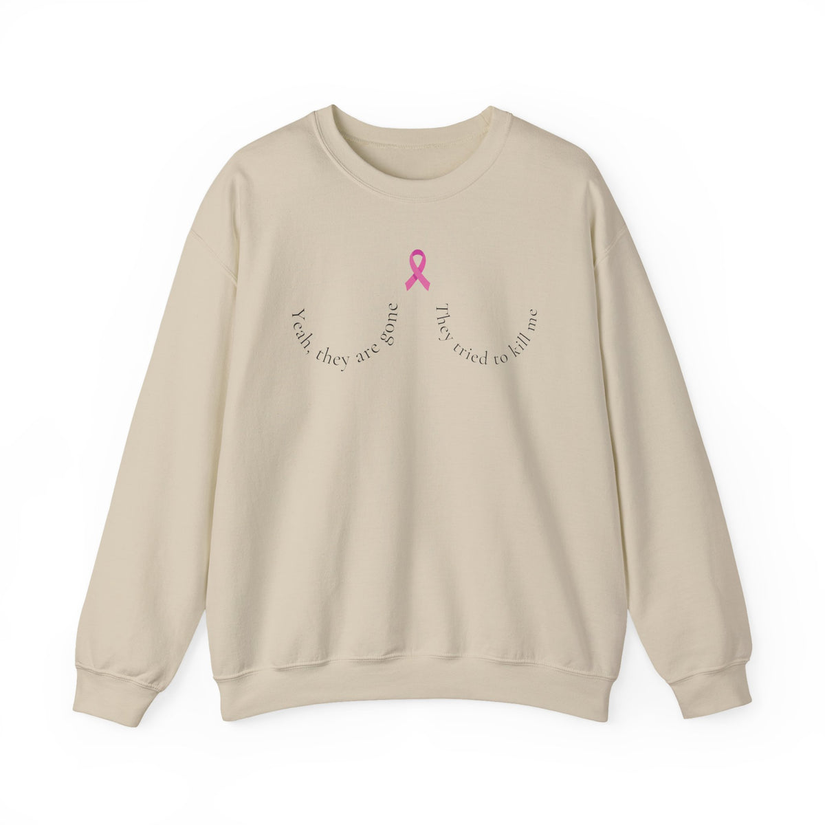 Breast Cancer Awareness Survivor Sweatshirt – Empowerment Crewneck