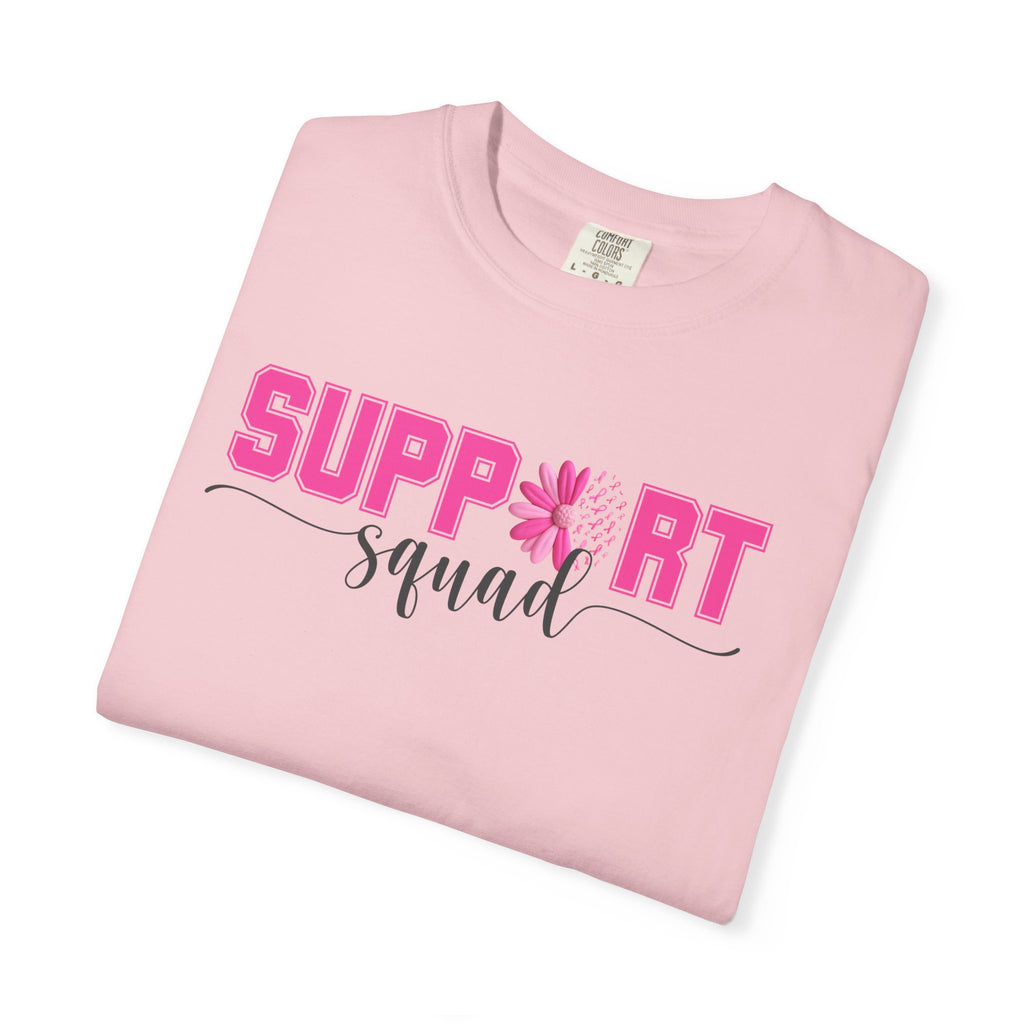 Support Squad Breast Cancer Awareness Tee | Pink Ribbon Support Shirt